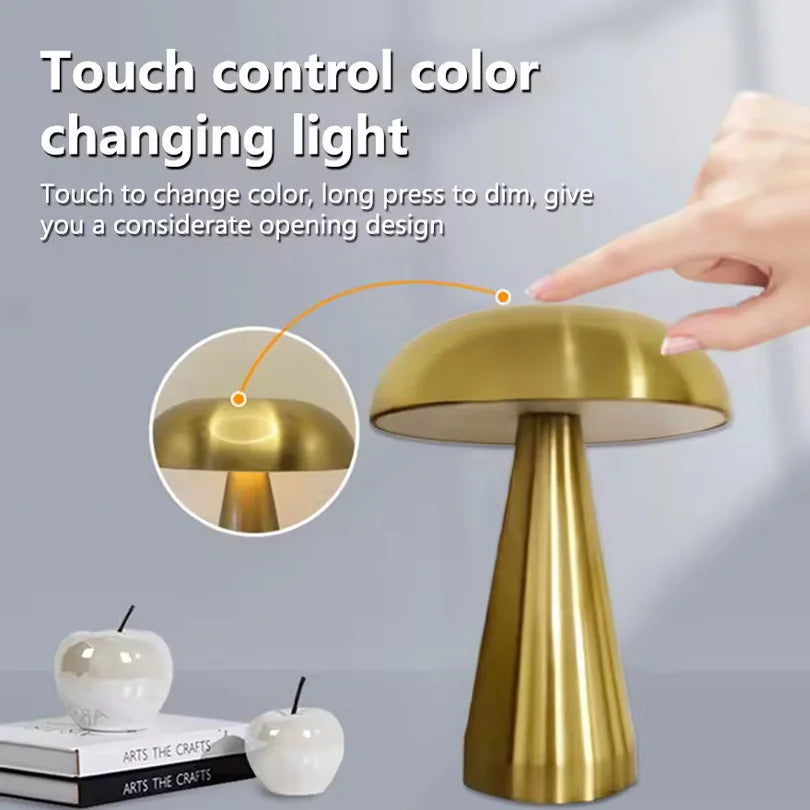 Vindemia table lamp in Silver finish