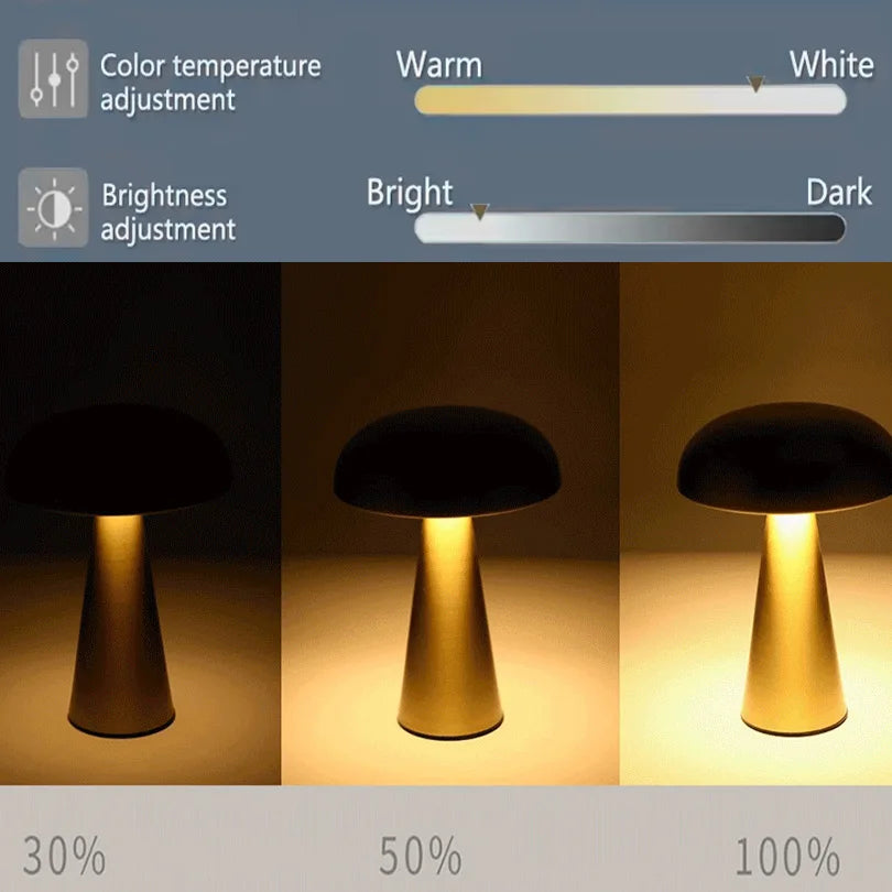 Vindemia table lamp in Golden finish