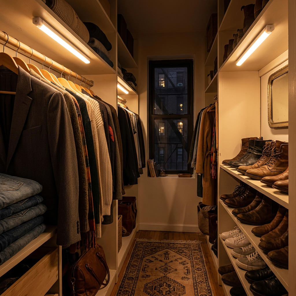 Lumiere motion-activated LED light bar for kitchens, closets, and staircases